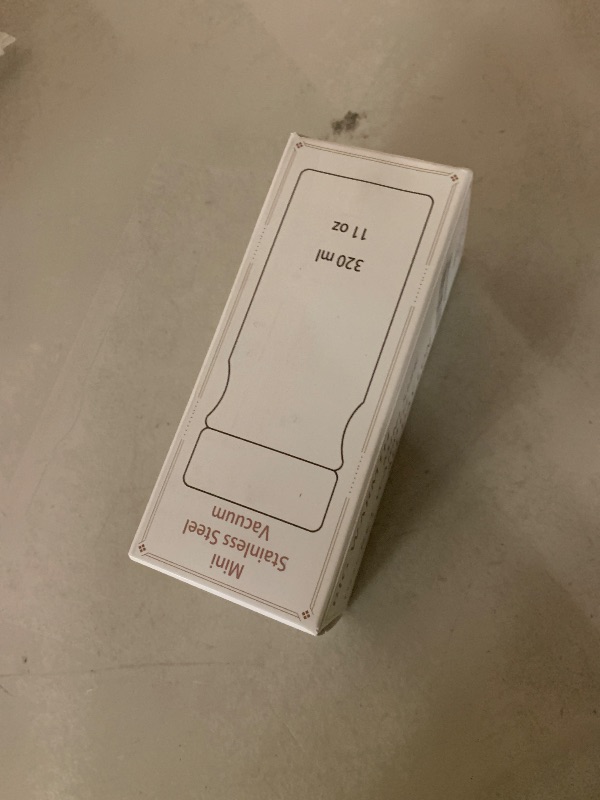 Photo 1 of 11 oz Vacuum Insulated Small Water Bottle – Mini Stainless Steel Travel Mug – Leak-Proof, – 316 Inner Stainless Steel, 304 Outer, Matte Finish – Hot & Cold Retention