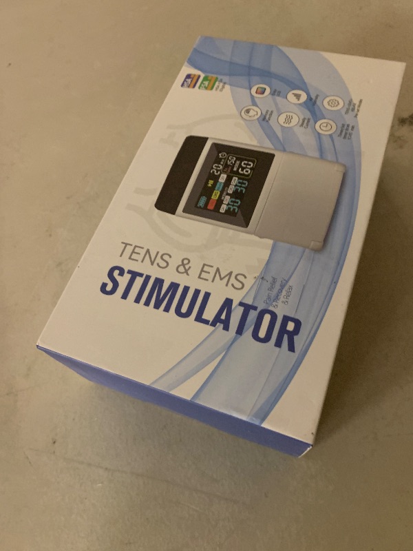 View 2 of TENS Unit EMS Muscle Stimulator for Pain Relief, 4-in-1 TENS & EMS & Relax & DIY, 4-Channel 60 Modes 30 Intensity with Upgraded Color Screen for Back, Neck, Shoulder, Sciatica