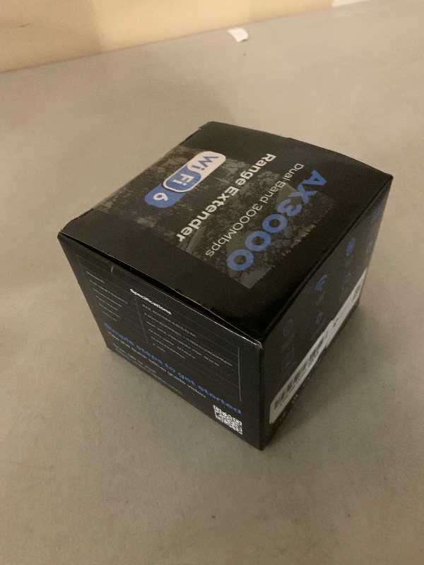 Photo 1 of 2026 AX3000 WiFi 6 Range Extender, WiFi Extender Signal Booster with Gigabit Ethernet Port, Dual Band (2.4G&5.8G) WiFi Repeater Cover up to 13888sp.ft, Faster Speed and Wider Cover, Quick Setup