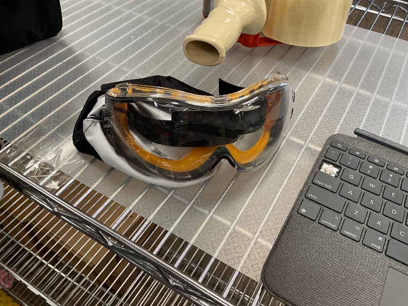 Photo 1 of DEWALT Concealer Anti-Fog Dual Mold Safety Goggle - Clear DPG82-11C