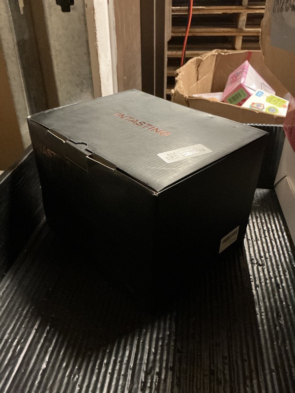 Photo 1 of INTASTING Electric Kettle, Gooseneck Electric Kettle, ±1? Precise Temperature Control, Stainless Steel Interior, Quick Heating for Pour Over Coffee, Tea & Boiling Water, 0.9L (Onyx Black)