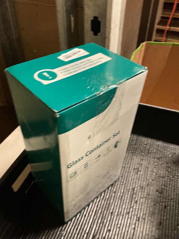 Photo 1 of 10 Pack Borosilicate Glass Meal Prep Containers with Locking Lids, Glass Food Storage Containers Set, Airtight Lunch Bento Boxes, BPA-Free & Leak Proof, 36oz & 14oz, Freezer, Oven Safe-Blue