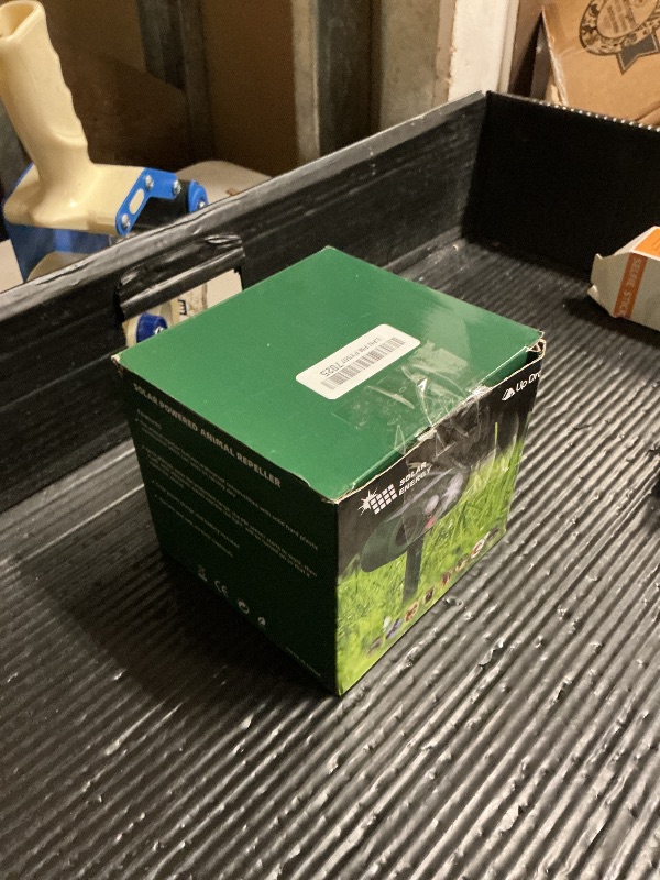 Photo 1 of 2Pack Solar Ultrasonic Animal Repeller with Strobe Light – for Gardens, Farms and courtyards Outdoor Deterrent for Raccoons, Deer, Squirrels, Cats, Skunks & Foxes