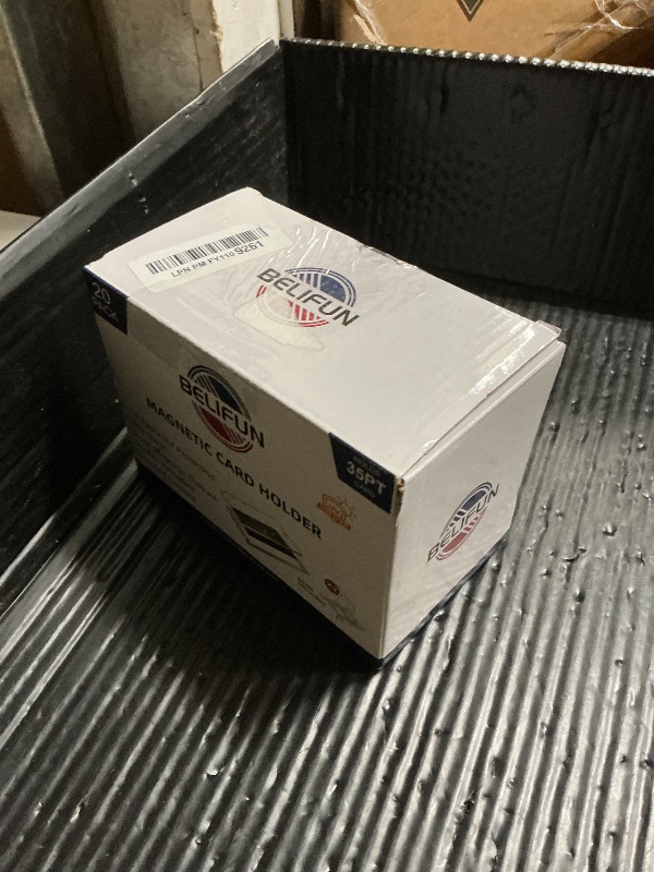 Photo 1 of 20-Pack One Touch Magnetic Card-Holders - 35PT Trading Card Holders, UV Protection Clear Acrylic Card Cases, Card Protector for Game, Baseball Sports Cards, Fit for Standard Cards Storage and Display