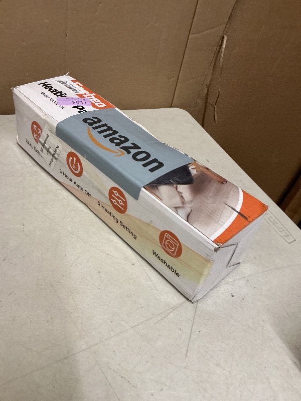 Photo 1 of King Size Heating Pad for Back Pain 32"x24" Extra Large Electric Heating Pad for Period Cramps Relief & Body Neck Shoulder Auto Shut Off Heat Pad Temperature Settings Machine Washable Gray