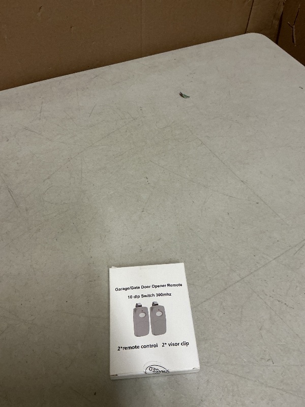 Photo 1 of 2 for 10 Dip Switch Multicode Gate Door Opener Remote,Replacement for Multi-Code Garage Door Opener Remote Transmitter 3089 MCS308911 3060 MCS306010,3070 MCS307010,300MHz