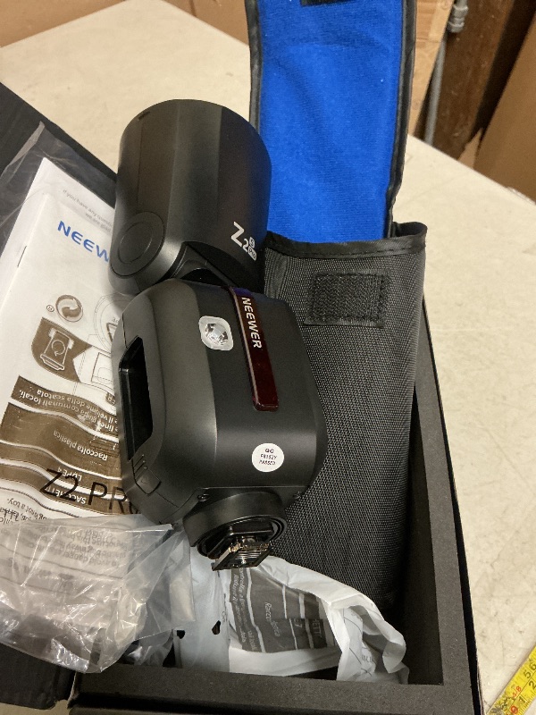 Photo 1 of NEEWER Z2PRO-S 2.4G TTL Round Head Flash Speedlite Compatible with Sony, Wireless Compatible with Godox, 76Ws 1/8000s HSS, Upgraded UI, TTL/M TCM Switch, 7.2V/3000mAh Battery, 600 Full Power Flash