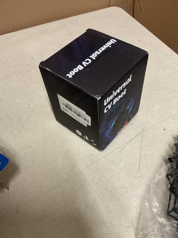 Photo 1 of 2PCS CV Boot Repair Kit, Silicone CV Axle Boot Repair Kit, Universal Tie Rod Boot for Most Vehicle Includes 4 Stainless Steel CV Boot Clamp and 6 Cable Ties Fit for 19mm to 24mm Shafts