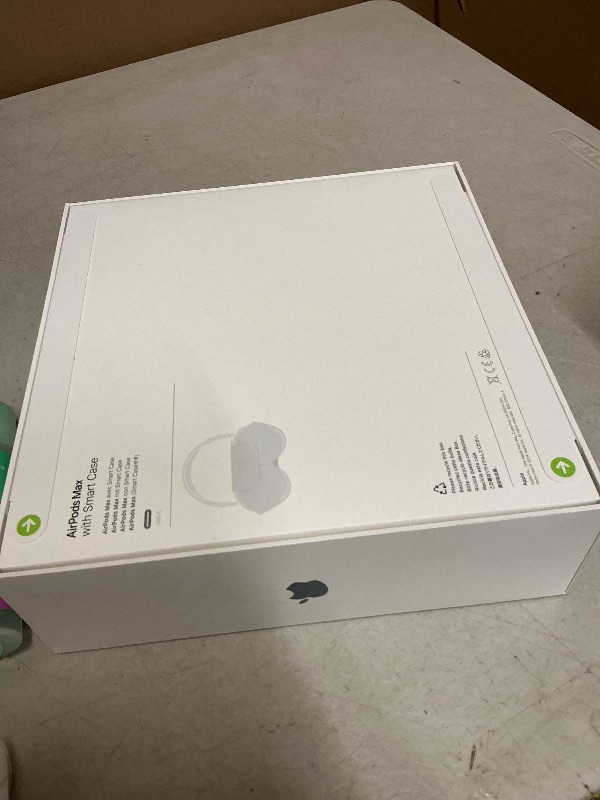 Photo 1 of Apple AirPods Max Wireless Over-Ear Headphones, Pro-Level Active Noise Cancellation, Transparency Mode, Personalized Spatial Audio, USB-C Charging, Bluetooth Headphones for iPhone - Blue