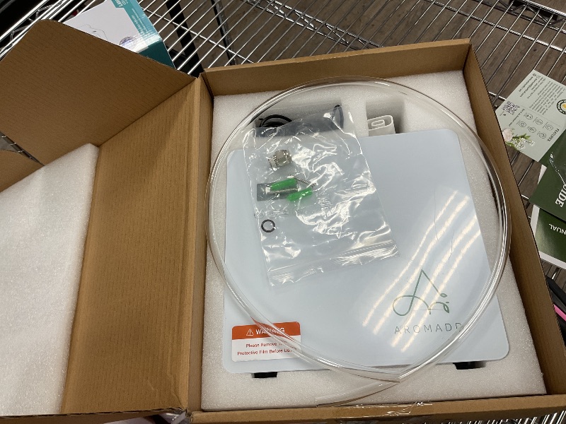 Photo 1 of 2025 Upgraded 3500 Sq.Ft Smart Scent Machine - HVAC System, Whole House Aroma & Hotel Collection Diffuser, Waterless Essential Oil Diffuser for Home, Office, 600ML Capacity, Cold Air Tech (White)