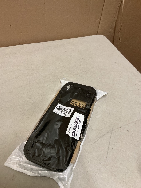 Photo 1 of Teyomi Protective Silicone Case for Nintendo Switch, Grip Cover with Tempered Glass Screen Protector, 2 Storage Slots for Game Cards, Shock-Absorption & Anti-Scratch (Black)