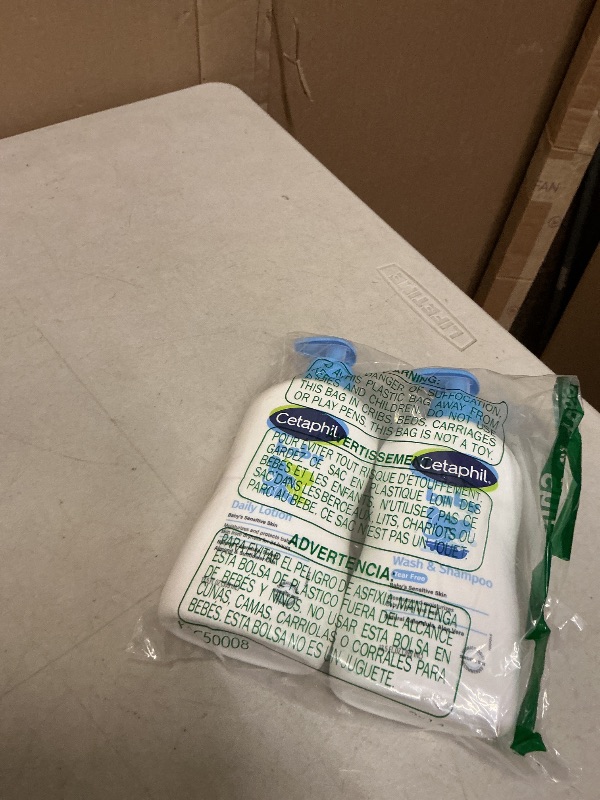 Photo 1 of 2packCetaphil Baby Daily Lotion with Organic Calendula |Vitamin E | Sweet Almond & Sunflower Oils |13.5 Fl. Oz