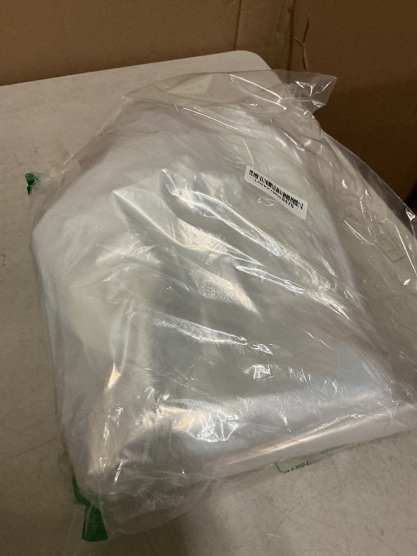 Photo 1 of 18" X 24" Open-End Flat Poly Bags (200 Count) - 1.1 Mil Clear Plastic - No Adhesive Strip - For Packaging, Shipping, Storage - Spartan Industrial