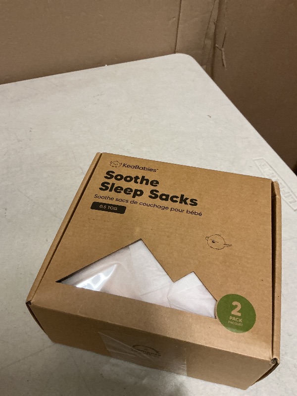 Photo 1 of 2-Pack Organic Baby Sleep Sacks, 100% Cotton - Soft & Breathable 0.5TOG Baby Wearable Blanket, Toddler Sleeping Sack 6-18 Months, Easy to Wear Transitional Swaddles for Newborns,Infants(Mist Rose, M)