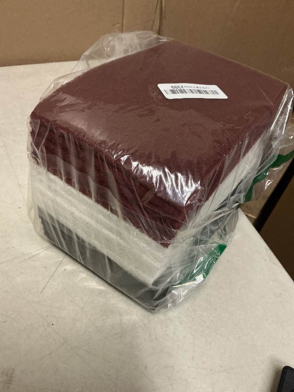 Photo 1 of 15 Pack 6" x 9" Hand Pads Set- Coarse Medium Fine Purpose Scuff Pads, Scuffing, Scouring, Sanding, Paint Primer Prep Adhesion Scratch - Surface Preparation Automotive Car Auto Body Woodworking