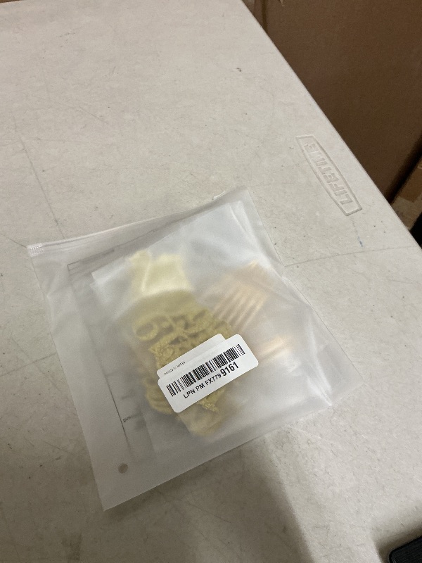 Photo 1 of 24 Pcs Glitter 60th Birthday Cupcake Toppers for Celebrating Sixty Years Old Birthday Party Decorations (Gold)