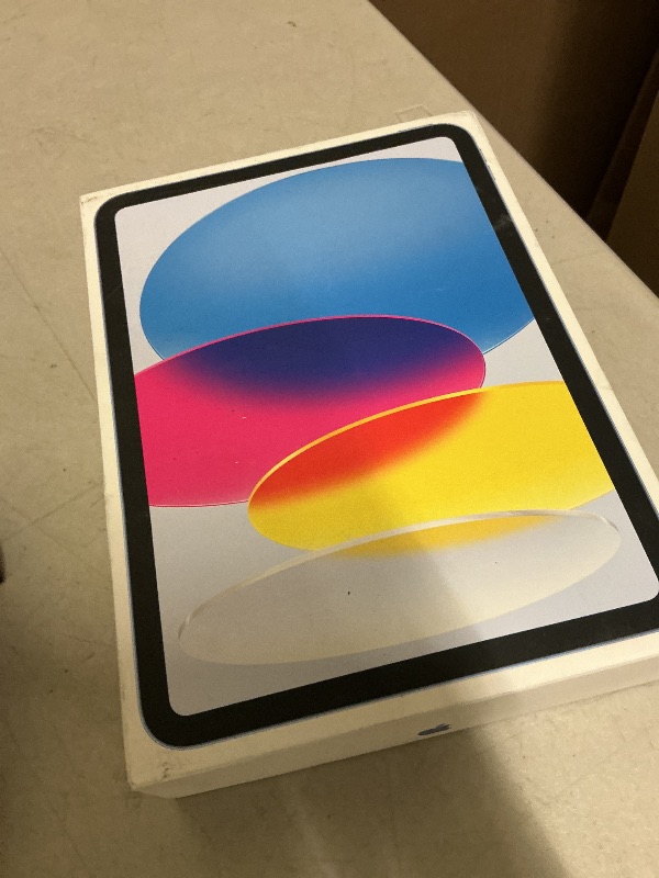 Photo 1 of Apple iPad 11-inch: A16 chip, 11-inch Model, Liquid Retina Display, 128GB, Wi-Fi 6, 12MP Front/12MP Back Camera, Touch ID, All-Day Battery Life — Blue