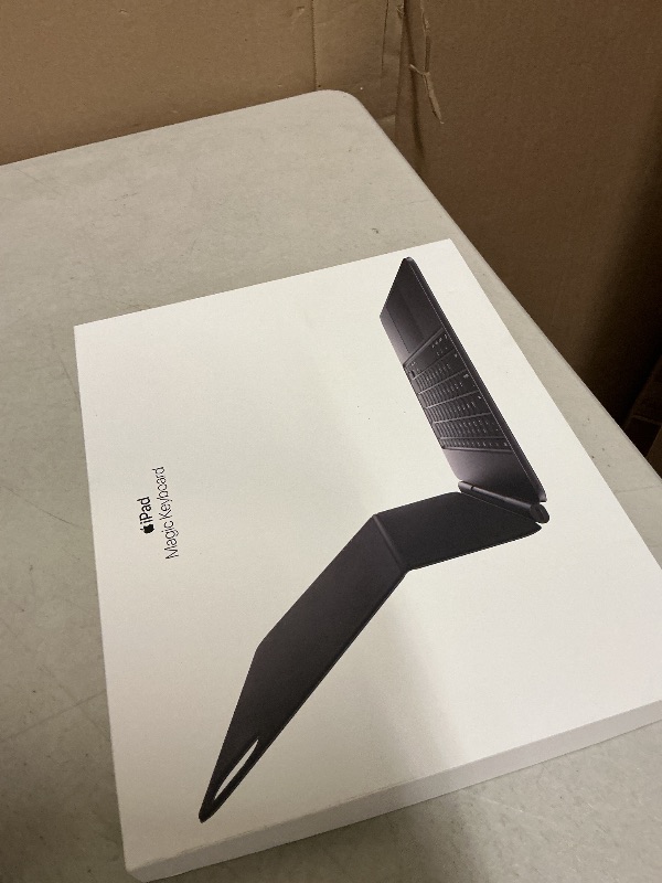 Photo 1 of Apple iPad Magic Keyboard Case for iPad Pro 13-inch (M4 and M5), Great Typing Experience, Built-in Trackpad, Function Row, US English - Black