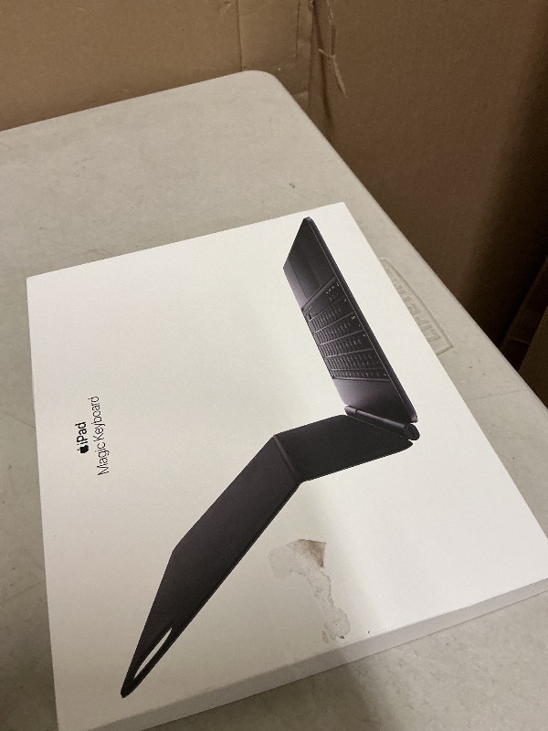 Photo 1 of Apple iPad Magic Keyboard Case for iPad Pro 13-inch (M4 and M5), Great Typing Experience, Built-in Trackpad, Function Row, US English - Black