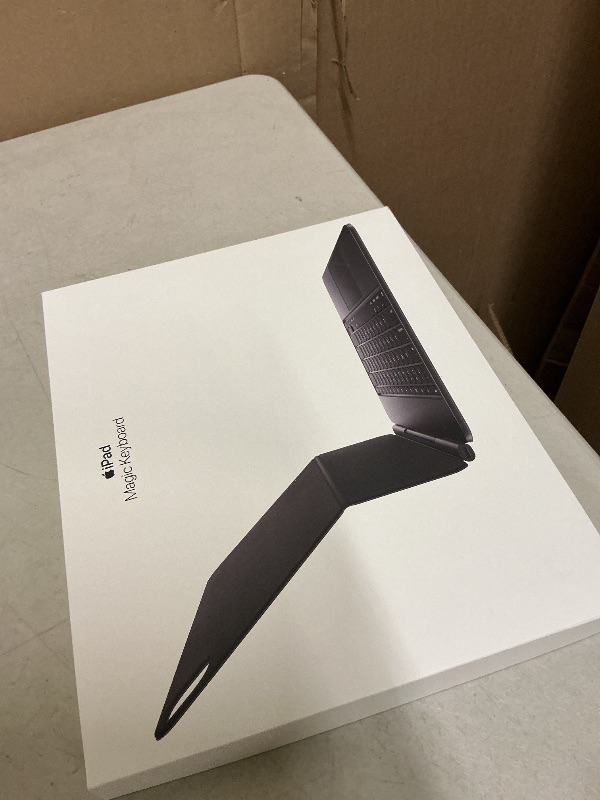 Photo 1 of Apple iPad Magic Keyboard Case for iPad Pro 13-inch (M4 and M5), Great Typing Experience, Built-in Trackpad, Function Row, US English - Black