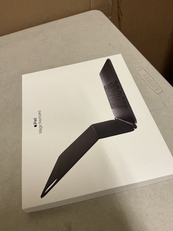 Photo 1 of Apple iPad Magic Keyboard Case for iPad Pro 13-inch (M4 and M5), Great Typing Experience, Built-in Trackpad, Function Row, US English - Black