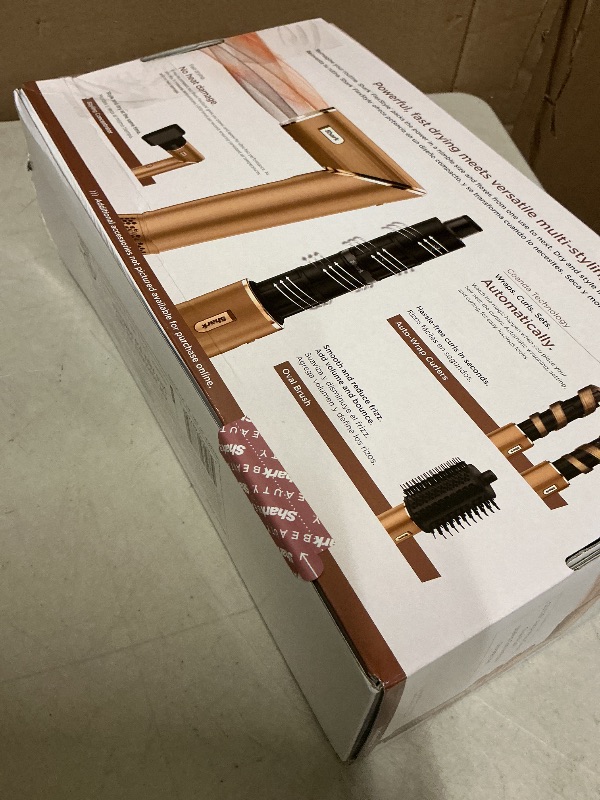 Photo 1 of Shark FlexStyle® (Special Edition) | Air Styling & Drying System | Powerful Hair Dryer Brush & Multi-Styler | Auto-Wrap Curlers, Oval Brush, Concentrator, & Storage Bag Included | Copper | HD433CP