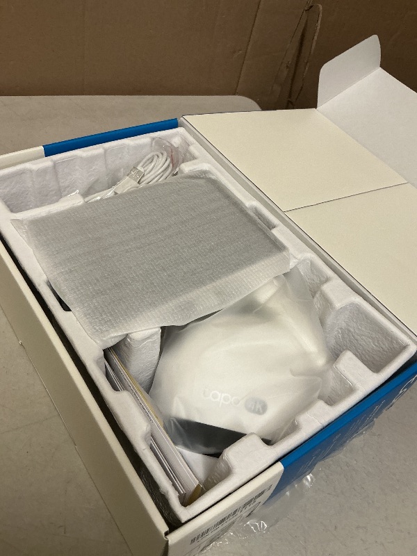 Photo 1 of Tapo 4K Outdoor Pan/Tilt Wireless Security Camera - Battery with Solar Charging, 360° Motion Track, 24/7 Capture, Person/Vehicle Detection, Subscription-Free Local Storage or Optional Cloud, C660 KIT