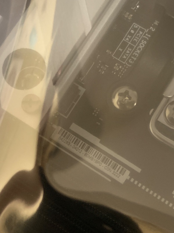 Photo 1 of ASUS ROG Strix B650-A Gaming WiFi AMD B650 AM5 Ryzen™ Desktop 9000 8000 & 7000 ATX motherboard, 12 + 2 power stages, DDR5, 3x M.2 slot, PCIe® 4.0, 2.5G LAN, WiFi 6E, USB 3.2 Gen 2x2 Type-C®, Aura Sync