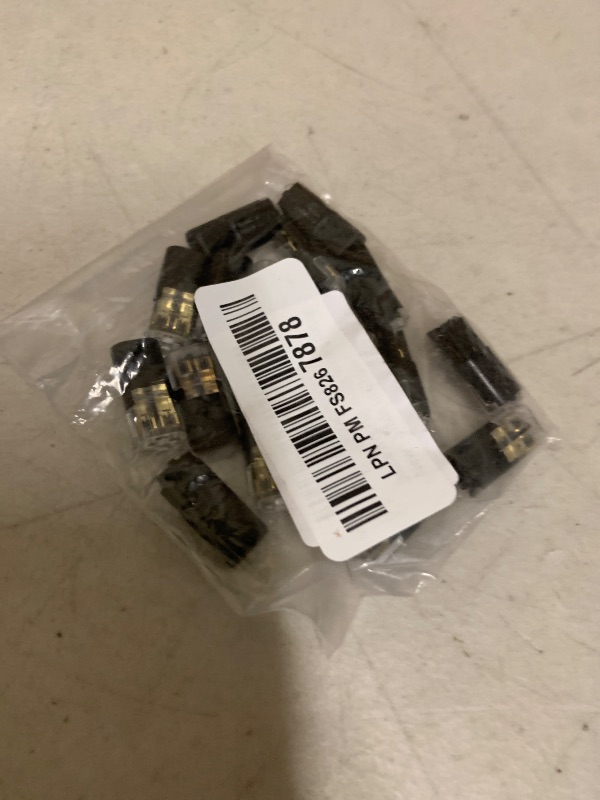 Photo 1 of 20 Pack Led Strip Lights Connectors, Double Wire Plug-in Connector Led Light Strip Connectors 2 Pin, Low Voltage Wire Connector with Locking Buckle, Fast Connector- No Wire Stripping Cutting