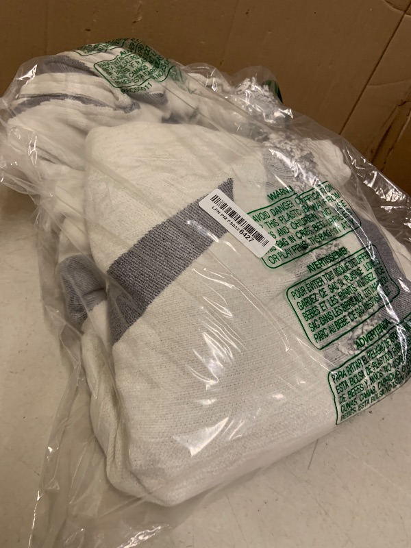 Photo 1 of MYSKY HOME Boho Couch Cover Super Soft Couch Covers for 2-3 Cushion Couch Sofa, Modern Grey Jacquard Sofa Slipcover Loveseat Futon Cover, Couch Covers for Sectional Sofa, 71" x 134", Grey Curve