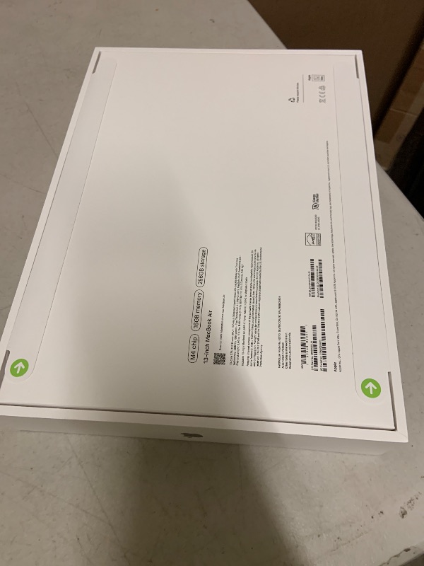 Photo 1 of Apple 2025 MacBook Air 13-inch Laptop with M4 chip: Built for Apple Intelligence, 13.6-inch Liquid Retina Display, 16GB Unified Memory, 256GB SSD Storage, 12MP Center Stage Camera, Touch ID; Silver