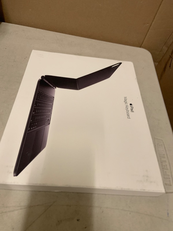 Photo 1 of Apple iPad Magic Keyboard Case for iPad Pro 13-inch (M4 and M5), Great Typing Experience, Built-in Trackpad, Function Row, US English - Black