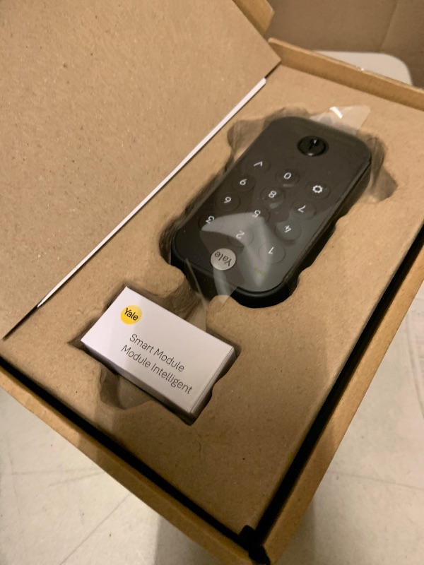 Photo 1 of Yale Security Assure Lock 2 Deadbolt, Black Suede Keyed Smart Entry Door Lock with Wi-Fi Connected Keypad for Code Entry and Remote Access, YRD410-WF1-BSP