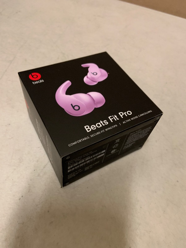 Photo 1 of Beats Fit Pro (1st Gen) - True Wireless Noise Cancelling Earbuds - Active Noise Cancelling - Sweat Resistant Earphones, Compatible with Apple & Android, Class 1 Bluetooth® - Stone Purple