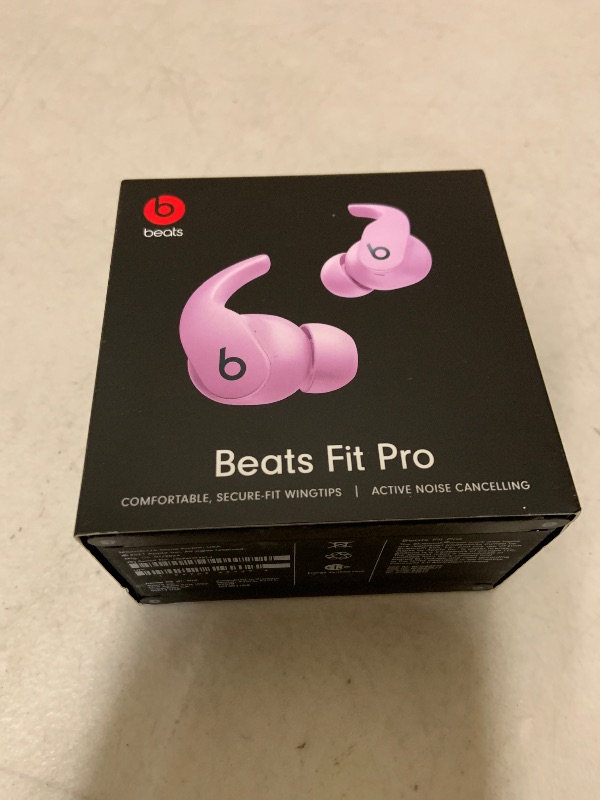 Photo 1 of Beats Fit Pro (1st Gen) - True Wireless Noise Cancelling Earbuds - Active Noise Cancelling - Sweat Resistant Earphones, Compatible with Apple & Android, Class 1 Bluetooth® - Stone Purple
