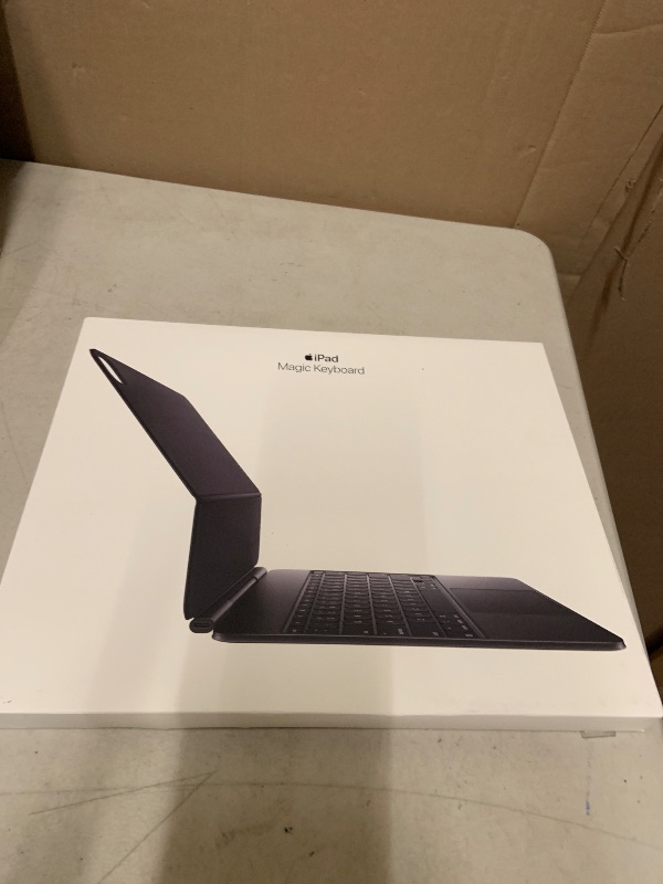 Photo 1 of Apple iPad Magic Keyboard Case for iPad Pro 13-inch (M4 and M5), Great Typing Experience, Built-in Trackpad, Function Row, US English - Black