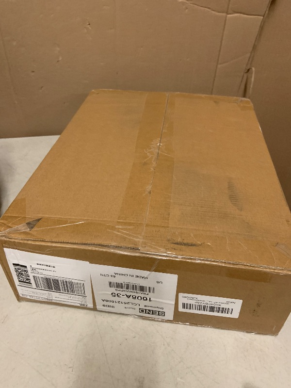 Photo 1 of aboxoo 59" Large TV Riser Stand for 32-75 Inch TV, TV Shelf with Steel Legs, Tabletop TV Riser for Home Living Room, Study Office (Brown)