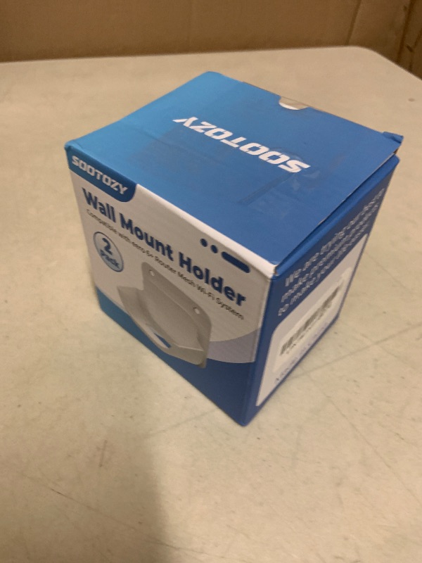 Photo 1 of 2Pack Wall Mount Holder for eero 6 Plus 6+ and eero 6 Router Mesh Wi-Fi System,Wall Mount Stand Bracket for eero 6 Plus and eero 6 tri-Band Mesh,Wall Bracket for eero 6+ Extender Router Wire OrganizerLPNPMFX3110274
