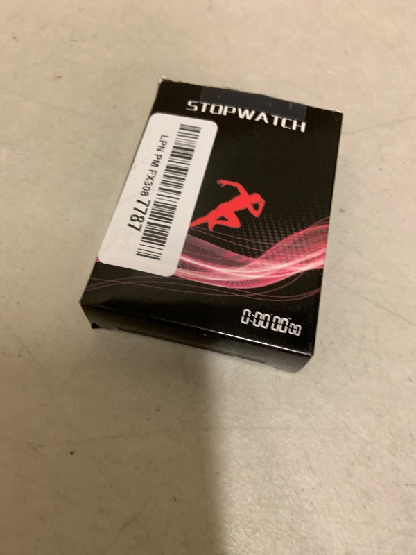 Photo 1 of 30 Laps Memory Stopwatch Waterproof, ON/Off Function Digital Simple Stopwatch Timer, No Clock No Calendar No Alarm, Silent Stop Watch for Sports Coaches Swimming Running, Green