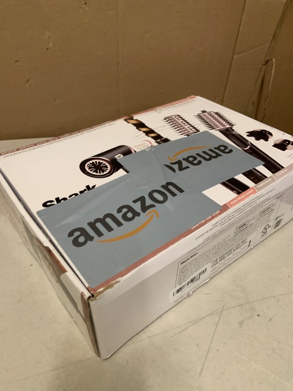 Photo 1 of Shark Hair Dryer | FlexStyle Hair Styling System | Portable & Powerful Blow Dryer Brush | Hair Curler & Volumizer | 6 Styling Tools Included | Best for All Hair Types | Black | HD440BK