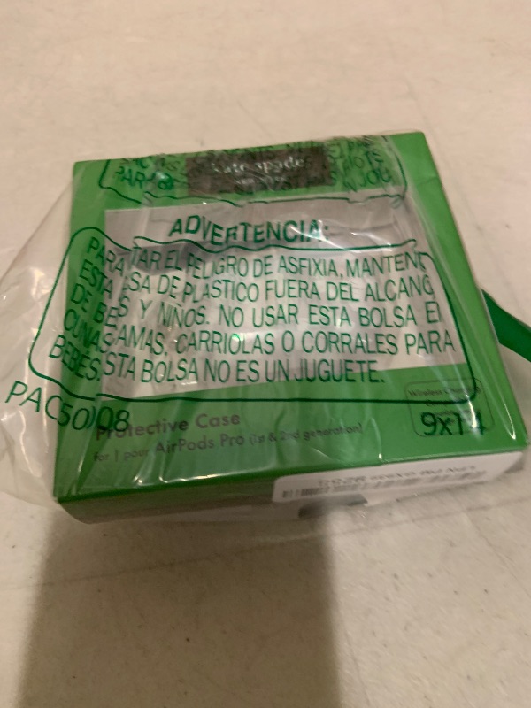 Photo 1 of kate spade new york AirPods Pro Protective Case with Keychain Ring - Hollyhock Cream, Compatible with AirPods Pro 2nd/ 1st Generation