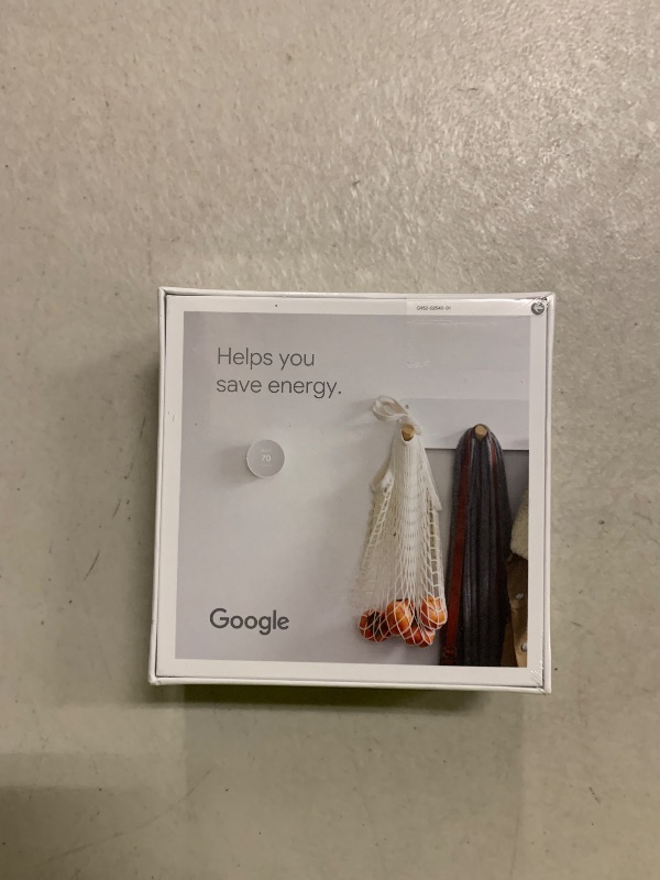 Photo 1 of Google Nest Thermostat - Smart Thermostat for Home - Programmable Wifi Thermostat - Snow