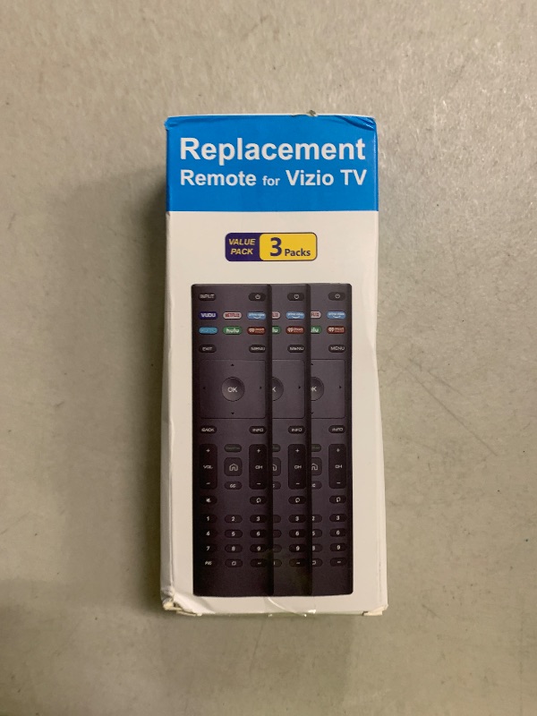 Photo 1 of (Pack of 3) Replacement Remote Control for VIZIO Smart TV, Compatible with D/E/M/P/V/PX Series