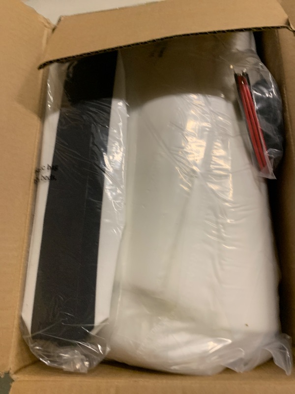 Photo 1 of Iheqard Outdoor Deep Seat Cushion Set, 24 x 24 Inch Waterproof and Fade Resistant Patio Furniture Cushion Backrest with Ties for Patio Garden Yard and Balcony (Black Stripes, 24x24Inch)