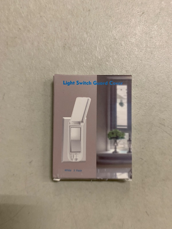 Photo 1 of 2 Light Switch Guard Cover, Baby Proof Wall Switch Cover Guard for Rocker Light Switch Protects Your Lights or Circuits from Being Accidentally Turned On or Off