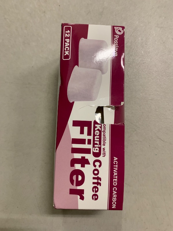 Photo 1 of 12 Pack Keurig Compatible Water Filters Replacement by Possiave - Charcoal Water Filters for Keurig - Fit Keurig 2.0 and 1.0 Classic Coffee Makers