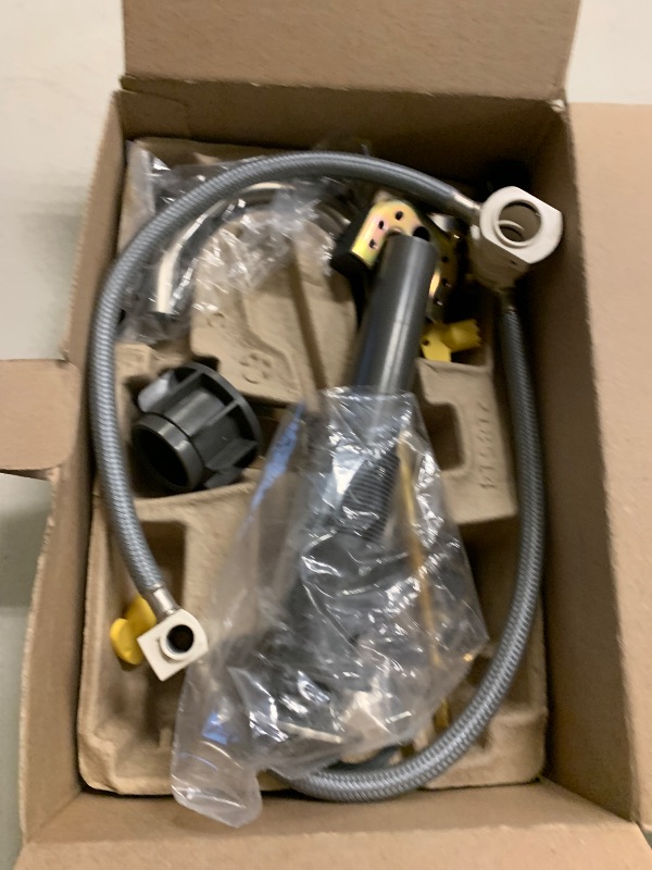 Photo 1 of Moen Ronan Spot Resist Brushed Nickel Two-Handle Widespread Modern Bathroom Faucet, Valve Included, 84023SRN