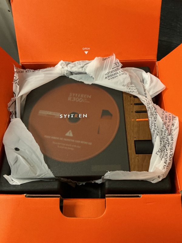 Photo 1 of syitren R300 CD Player Portable Bluetooth Desktop Retro CD Players for Home,Without Speakers, Rechargeble Battery Small Compact Vintage CD Player,SPDIF Out,Brown