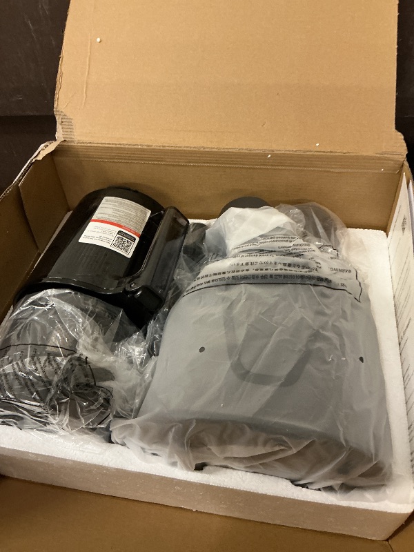 Photo 1 of see notes ,,,,,,,,,,EanOruus Juicer Machines, 3-in-1 Cold Press Juicer with 6.5" Extra Large Chute, 100oz Large Capacity, AC Motor, Makes Juice, Nut Milk & Sorbet, Premium Gray