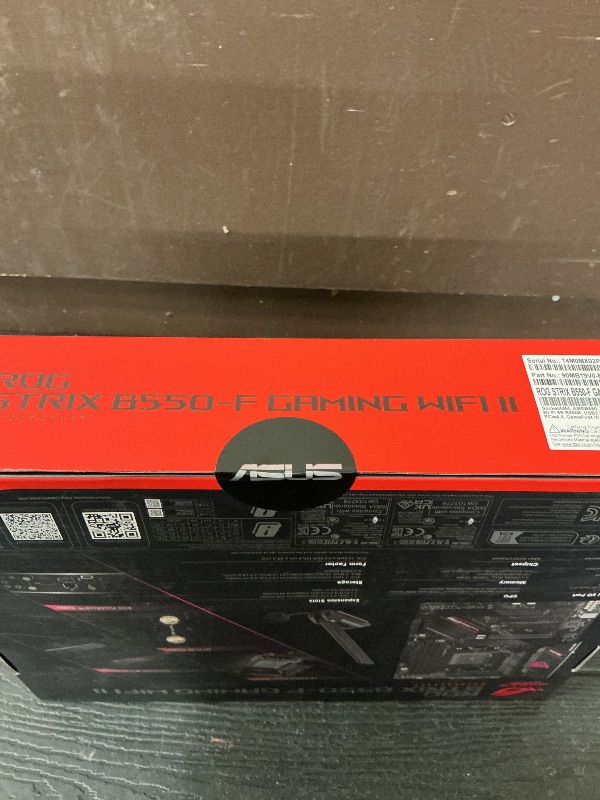 Photo 1 of ASUS ROG Strix B550-F Gaming WiFi II AMD Socket AM4 ATX DDR4 Motherboard